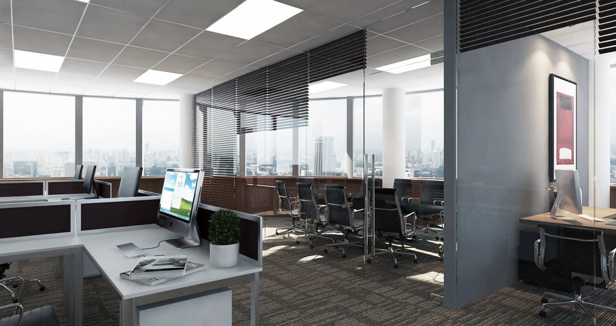 office interior design in Singapore