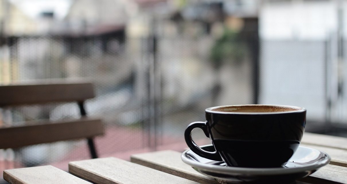 Drinking Coffee