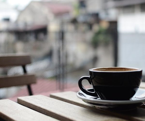 Drinking Coffee