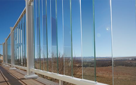 glass decking balustrade