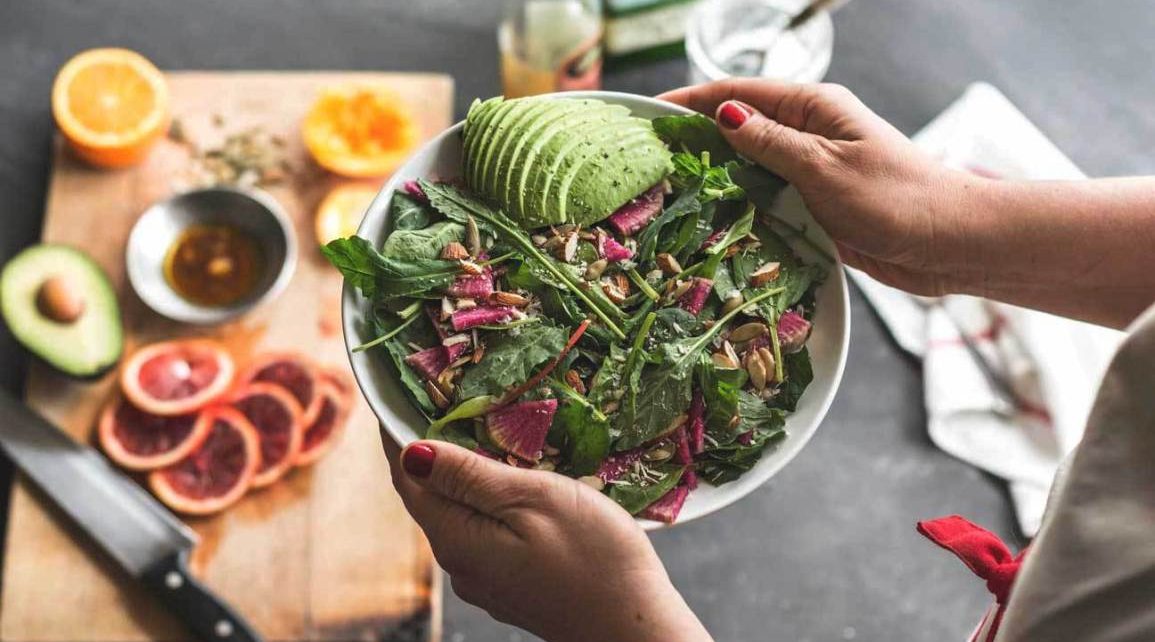 Fit healthy self-cooked meals